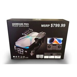 New Sealed Box - MSRP $799 HiDrone Pro Drone With HD Camera Long Range Drone GPS